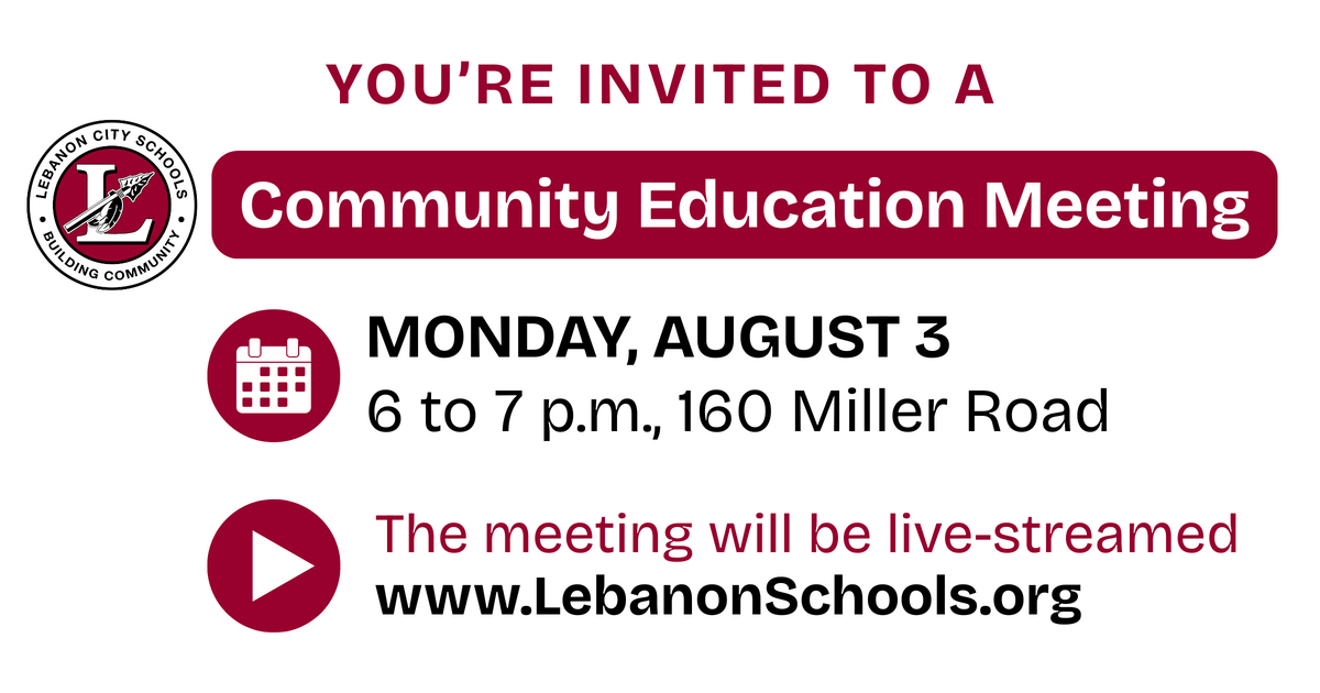 community education meeting invitation